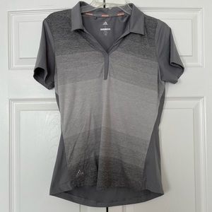 Grey Adidas Golf Polo